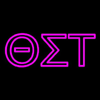 Theta Sigma Tau Neon Skilt