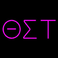Theta Sigma Tau Neon Skilt