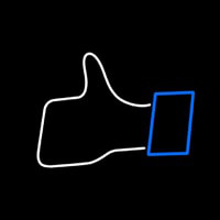 Thumbs Up Neon Skilt
