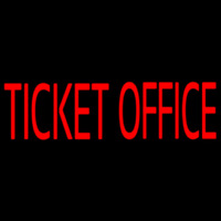 Ticket Office Neon Skilt