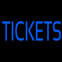 Tickets Block Neon Skilt
