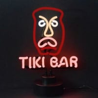 Tiki Bar Desktop Neon Skilt