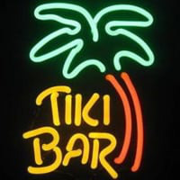 Tiki Bar Neon Skilt