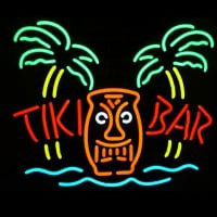 Tiki Bar Palm Beach Neon Skilt