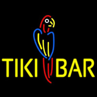 Tiki Bar Parrot Neon Skilt