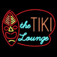 Tiki Store Finds Spring Tiki Central Real Neon Glass Tube Neon Skilt