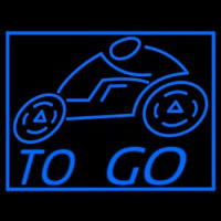 To Go Delivery Take Out Pizza Motor Neon Skilt