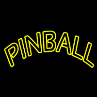 Tourquoise Pinball 1 Neon Skilt