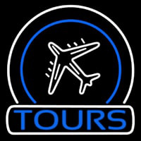 Tours Icon Neon Skilt