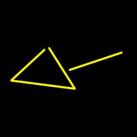 Triangle Neon Skilt