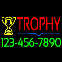 Trophy Neon Skilt