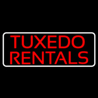 Tu edo Rentals Neon Skilt