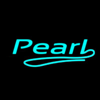 Turquoise Pearl Neon Skilt