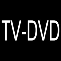 Tv Dvd Neon Skilt