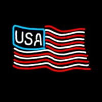 USA Neon Skilt