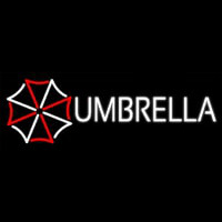 Umbrella Corporation Resident Nvil Neon Skilt
