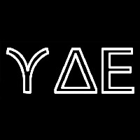 Upsilon Delta Epsilon Neon Skilt