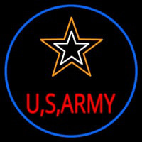 Us Army Neon Skilt