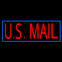 Us Mail Neon Skilt