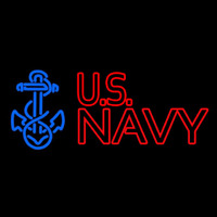 Us Navy Neon Skilt