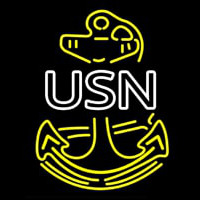 Usn Logo Neon Skilt