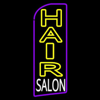 Vertical Hair Salon Neon Skilt
