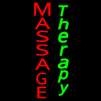 Vertical Massage Threapy Neon Skilt