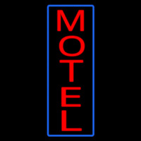 Vertical Motel Neon Skilt