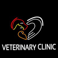 Veterinary Clinic Neon Skilt