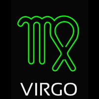 Virgo Logo Neon Skilt