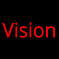 Vision Neon Skilt