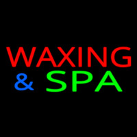 Wa ing And Spa Neon Skilt