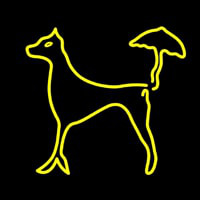 Wag The Umbrella Neon Skilt