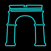 Washigton Square Monument Neon Skilt