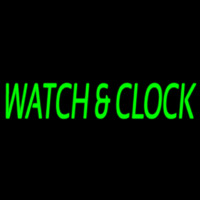 Watch And Clock Neon Skilt