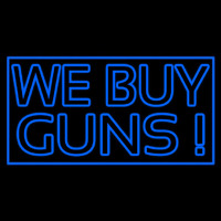 We Buy Guns Neon Skilt