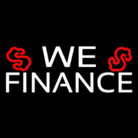 We Finance Dollar Logo 1 Neon Skilt