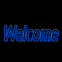 Welcome 1 Neon Skilt