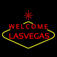 Welcome Lasvegas Neon Skilt