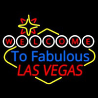Welcome To Fabulous Las Vegas Neon Skilt