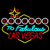 Welcome To Las Vegas Neon Skilt