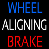 Wheel Aligning Brake 2 Neon Skilt