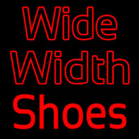 Wide Width Shoes Neon Skilt