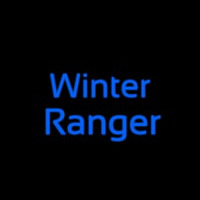 Winter Ranger Neon Skilt