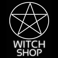 Witch Shop Neon Skilt