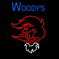 Woodys Neon Skilt