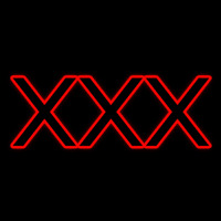 X   Neon Skilt