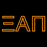 Xi Alpha Pi Neon Skilt