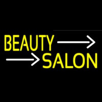 Yellow Beauty Salon Neon Skilt