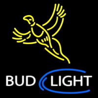 Yellow Busch Light Pheasant Beer Sign Neon Skilt